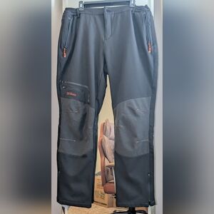 Men’s Black Stretch Work Pants